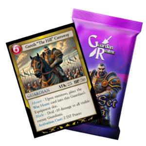 Guardian Realms TCG: Base Set Alpha Limited Edition Booster Pack (Guaranteed Non-Holo Legendary, 10 Cards)
