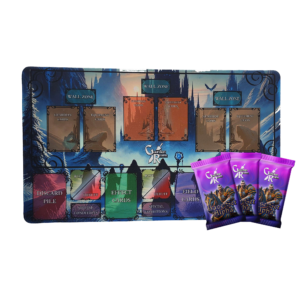 Guardian Realms TCG: Mage Guild Playmat Bundle – 3 Packs & Playmat